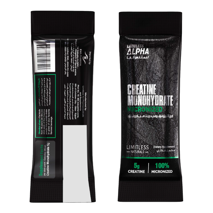 Limitless Alpha Creatine Monohydrate Micronized