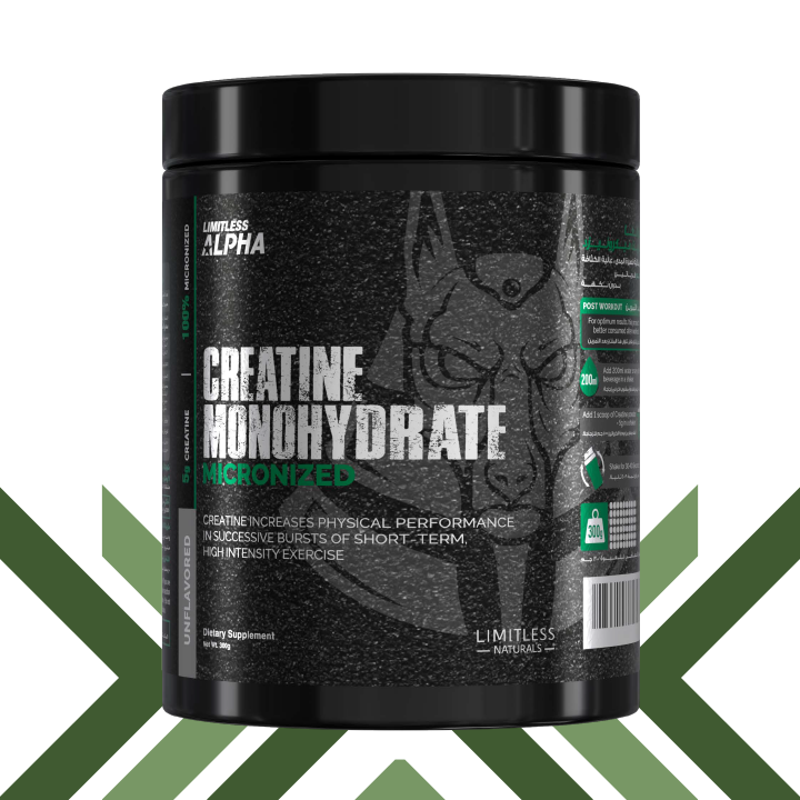 Limitless Alpha Creatine Monohydrate Micronized