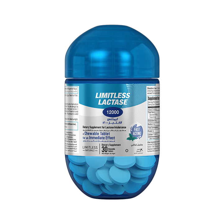 Limitless Lactase 12,000