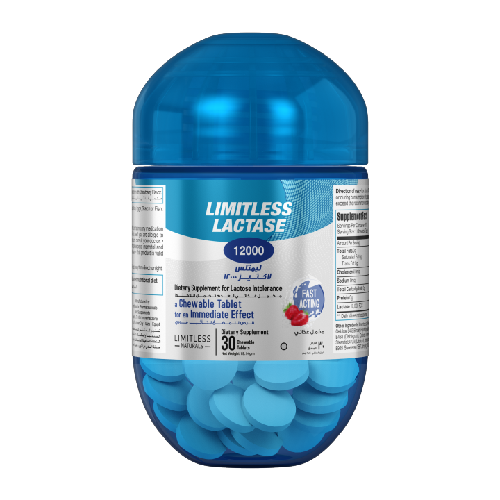Limitless Lactase 12,000