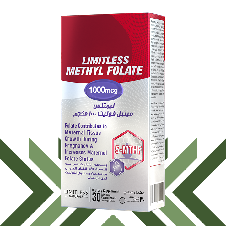 Limitless Methyl Folate 1000 mcg